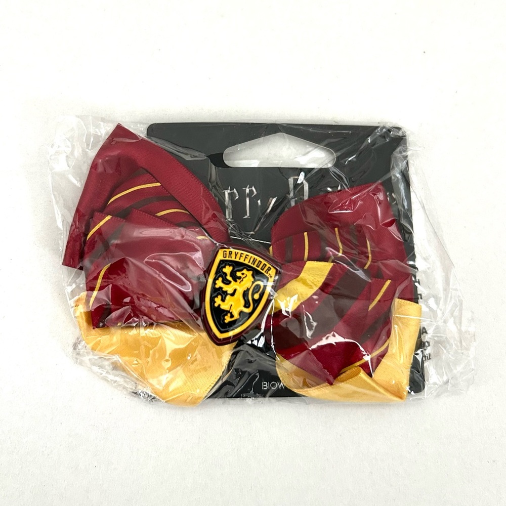 ✨NEW✨ Harry Potter Gryffindor House Hogwarts Hair Bow / Brooch Pin - Picture 5 of 5